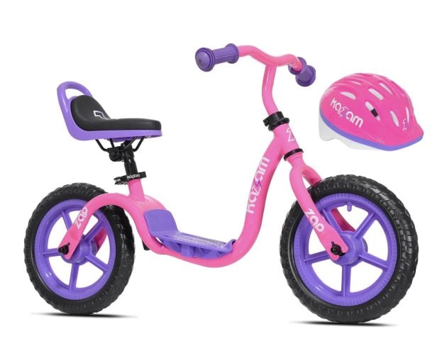 Kazam Zap Balance Bike & Helmet Combo Pack